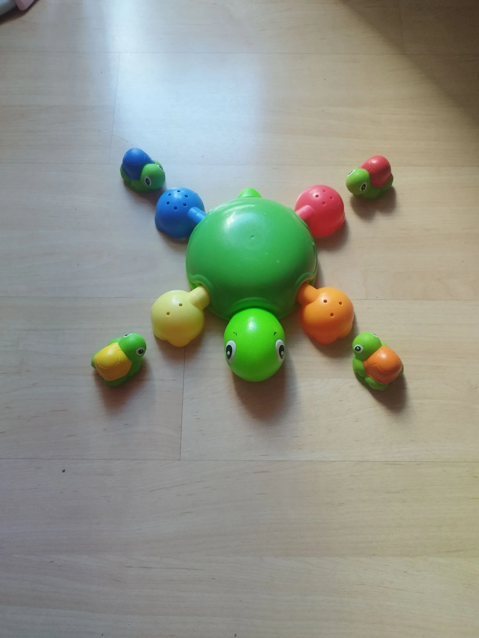 Tortuga piezas encajables - Juego de baño